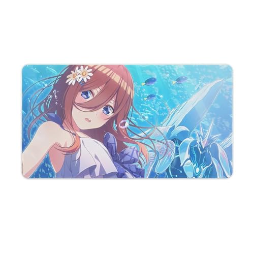 桃井愛莉 マウスパッド ゲーミング マウスパッド 大型 可愛い 超大型 薄い デスクマット ゲーミング テーブルマット キーボードパッド 大判 滑り止め 変形や破損を防ぐ 防水 大きいサイズ かわいい おしゃれ 電子部 40X75cm