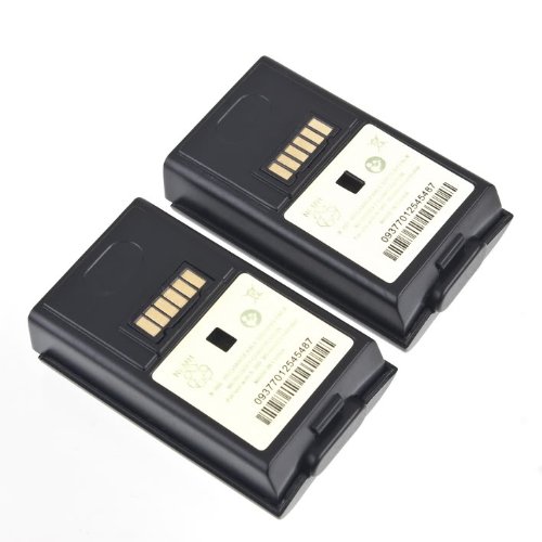 OSTENT Chargeur rapide universel et 2 piles compatibles avec manette sans fil Microsoft Xbox 360 - Couleur : noir