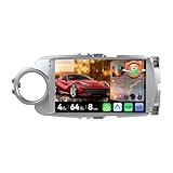 MSD Android 15 Autoradio für Toyota Yaris GRMN (2012-2017) | 4G+64G,Octa-Core - GPS Navi Radio | CarPlay Android Auto Lenkradsteuerung Dual-Band WiFi DSP DAB | Rückfahrkamera | 2 Din 9 Zoll