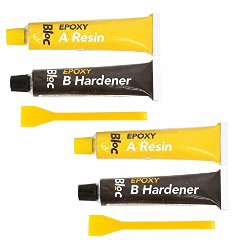 Super Colla Epossidica Bicomponente Resina Adesiva per Plastica Legno Metallo Ceramica Vetro