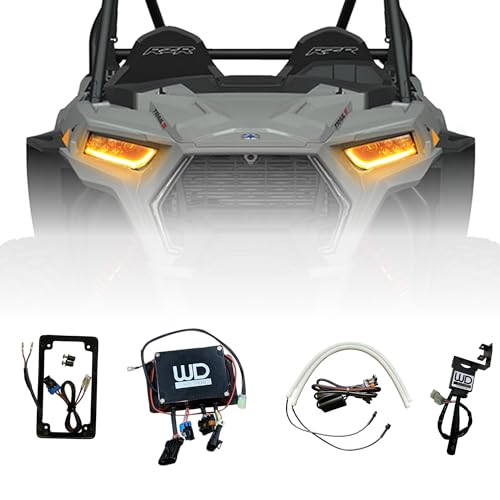 Sequential LED Integrated Street Legal Turn Signal Kit, Compatibl...