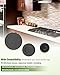 W10832694 Gas Stove Burner Cap Set Fit for Whirlpool Range Stove Burner, Replace W10597133 AP5988633 PS11727796 4363154, 5 Pcs