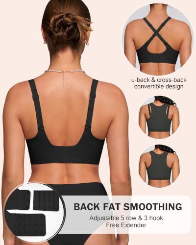 HORISUN Wireless Full Coverage Bras Push Up Comfortable Seamless Jelly Bra - image 5