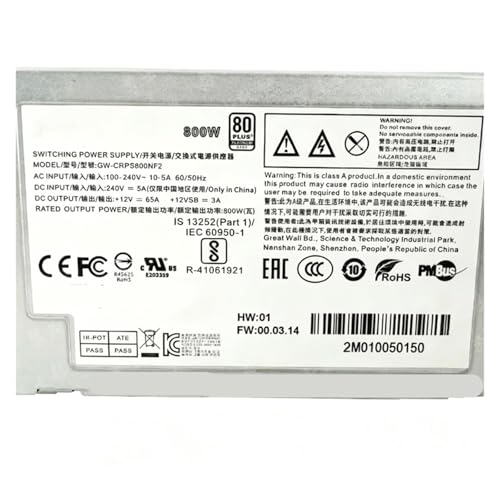 GW-CRPS800N2 Alimentation 800W pour serveur de studio de création - 4