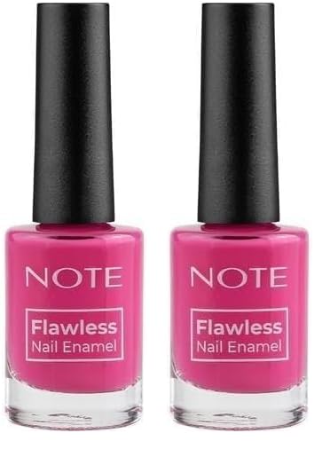 Note Nail Flawless Oje 92 Jasmine, Pembe 2li paket