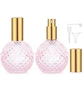 Segbeauty Parfümzerstäuber, 2 Stück 100ml Parfum Flaschen Glas, Parfum Zerstäuber für Unterwegs, ...