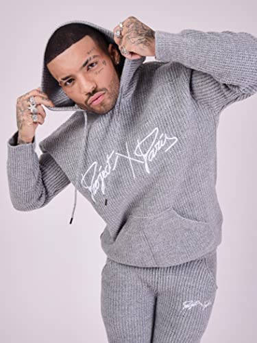 Sudadera Project X Paris gris de algodón con capucha para hombre talla S 2