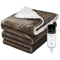 Amazon.co.jp : KOCEEY 電気毛布 掛け敷き兼用 188×130cm【大きい