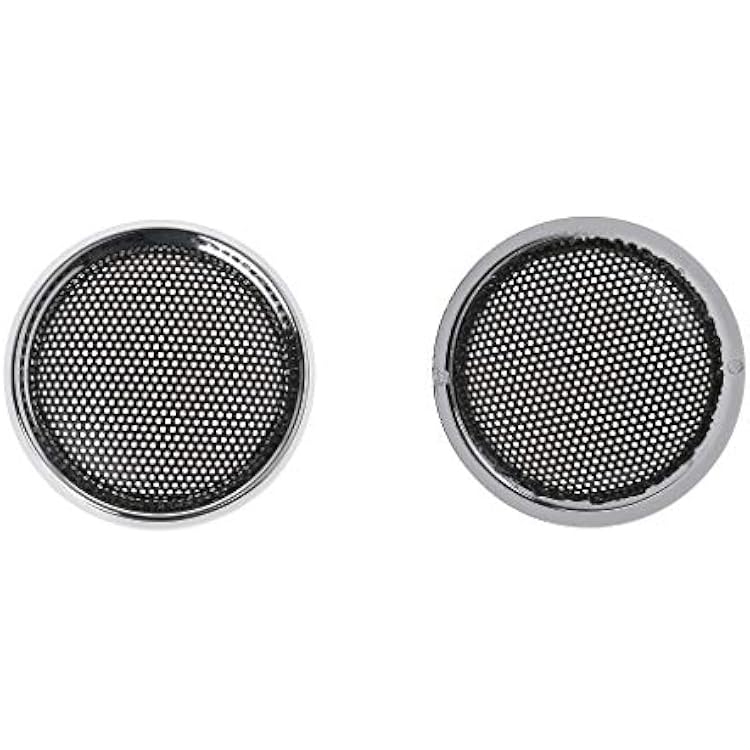 2PCS Tweeter for Grids Speakers Loudspeaker Replacement Net Access,ABS+Metal