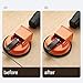 Floor Gap Fixer Tool, 2026 New Heavy Duty Floor Gap Fixer Tool, Enhanced Vacuum Suction Cup, Flooring Gap Repair Tool for Laminate, Vinyl, Wood & Tile Flooring (Orange)