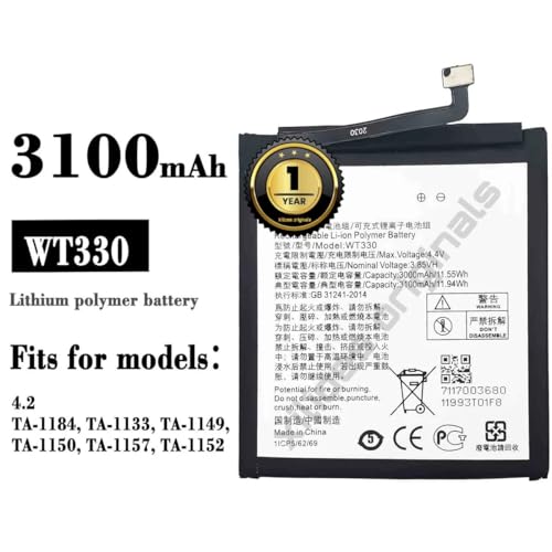Image of WT330 Battery for Nokia 4.2 TA-1184 TA-1133 TA-1149 TA-1150 TA-1157 TA-1152 Battery with 1 Year Warranty** (C195)