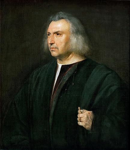 Tableau Gian Giacomo Bartolotti Da Parma de Tiziano Vecelli pour habiller un grand mur vide