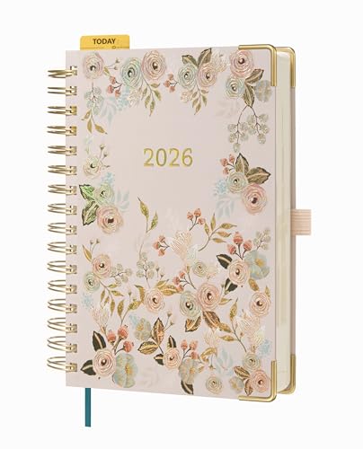 BEZEND fC[vi[ 2026N (6C` x 8.5C` XpC) 1̃ty[W T (112) ԂƂ̗\ ^ut KubN}[N Ci[|Pbg n[hJo[ - sNƃubT