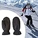 Menolana Down Mittens Ski Mittens Warm Ski Gloves Thickened Thermal for Women Thermal Lining for Shopping Biking Snowboarding Playing