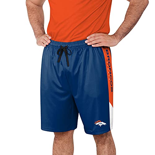 Image of FOCO NFL Mens NFL Team Logo Side Stripe Training Shorts