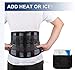 Lower Back Brace Support, Lumbar Support Belt for Back Pain Relief - Waist Backbrace with 3 Lumbar Pad for Sciatica, Scoliosis and Herniated Disc - Dual Adjustable Straps Breathable Mesh Panels-XL