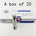 CSCPEXCZ 20Pcs fuse R016 14 * 51 RT18 RT14 AC380V 1A 2A 3A 4A 5A 6A 8A 10A 12A 16A 20A 25A 32A 40A 50A 63A(16A(20pcs))
