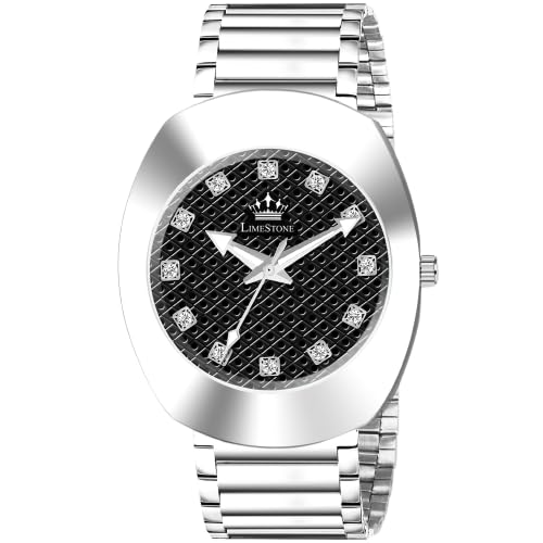 LIMESTONE IZIPIZI 3D Series Stainless Steel Chain Hydraulic Dial Quartz Analog Watch - for Men (RADD010) (B0CLZMJMLK) Amazon Price History, Amazon Price Tracker