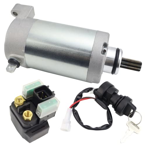 Motor de arranque, relé y interruptor de encendido para Yamaha Raptor 250 miniatura 7