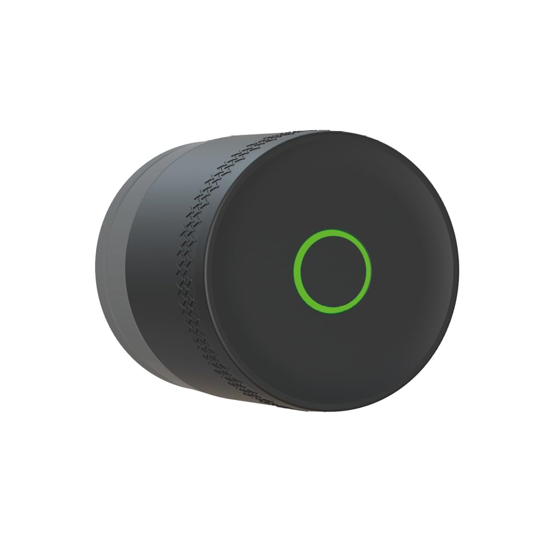 Yale Serrure Electronique Connectée Linus L2 Lite - Noir - 05/109100/MB - Accès sans clé - Installation facile - Compatible Matter | Clés numériques - Activité en temps réel - App Yale Home