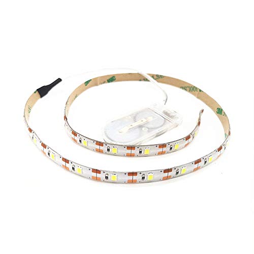 COOBATG LED String Light Battery Powered 2 Pack,1.64ft WaterproofLed Fairy Lights Battery Operated;Rope