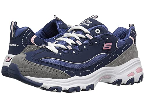 Image of Skechers Women's D'Lites Original Lace-Up Sneaker
