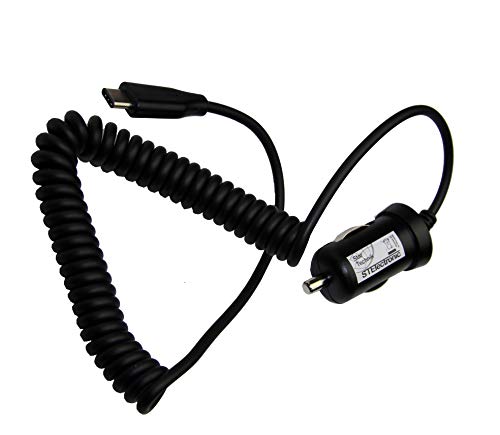 Auto und Kfz-Ladekabel kompatibel mit Motorola Moto E7 G7 G7 Power Moto G9 Play | USB-C Typ-C USB PKW LKW 12 Volt Ladegerät 12V Cover