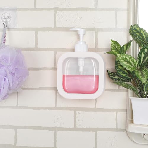 Image of HomeWiz Soap Dispenser 300ml Each | Pack of 2 | Handwash Dispenser Bottle for Kitchen & Bathroom | Soap Dispenser For Wash Basin | Refillable, Clear Body, Rust-Free Pump, for Handwash & Dishwash|White