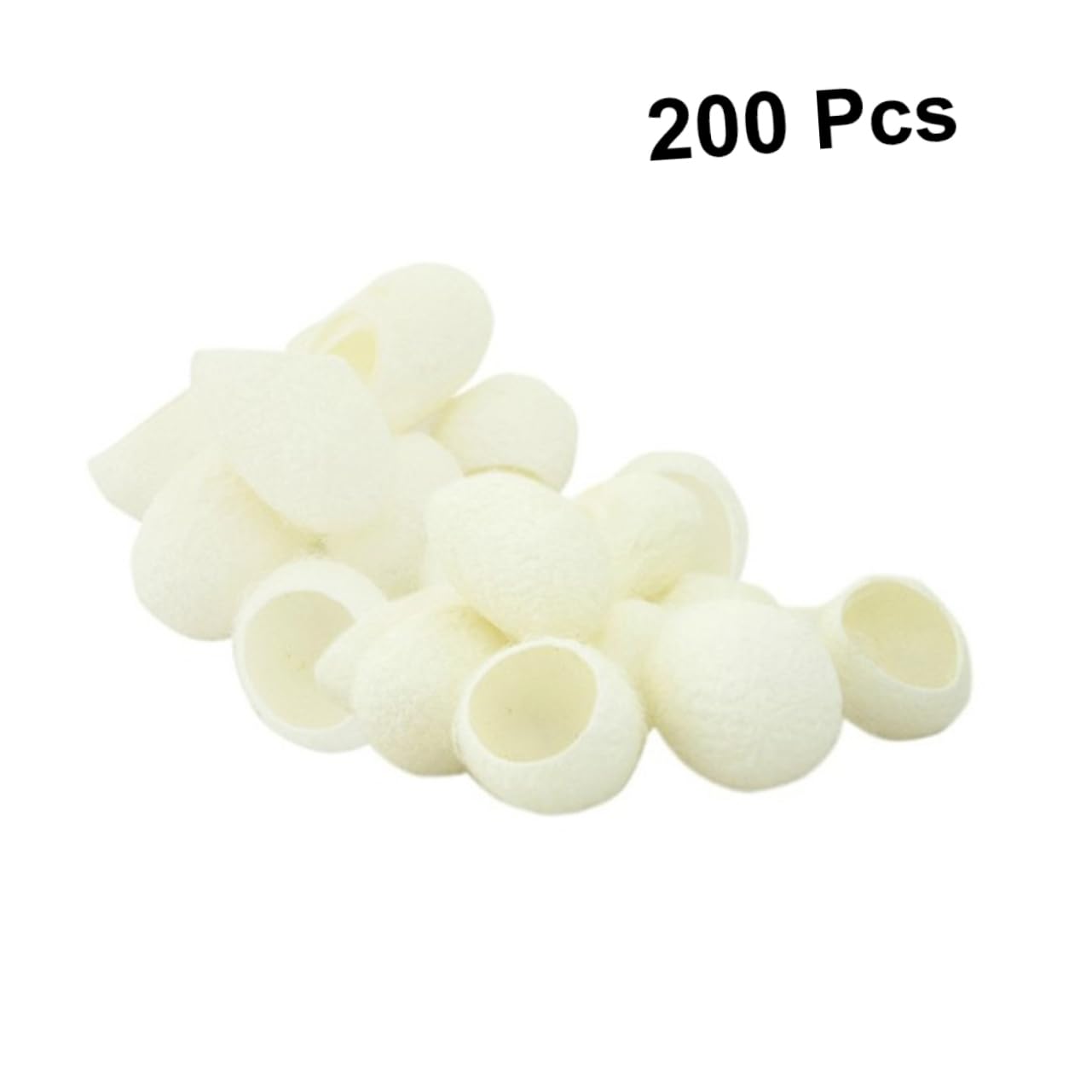 MAGICLULU 3 Sets Gesichtspeeling-werkzeug Aus Natürlicher Seide Für Die Hautpflege Zur Entfernung Von Mitessern 200 Stück * 3