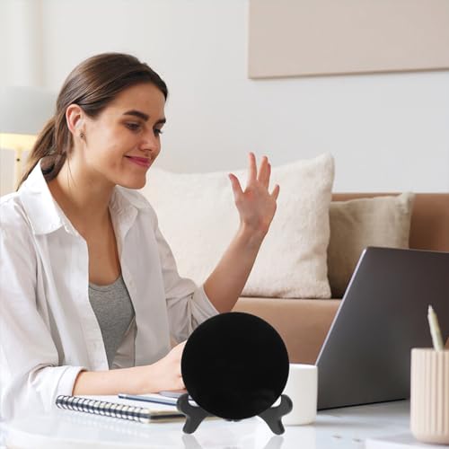 1 Conjunto De Espelho De Adivinhação De Obsidiana Espelho De Mesa Espelho De Mesa Espelho De Obsidia