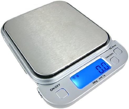 500 Gram Backlit Pocket Scale Pull Out Display Big Tray