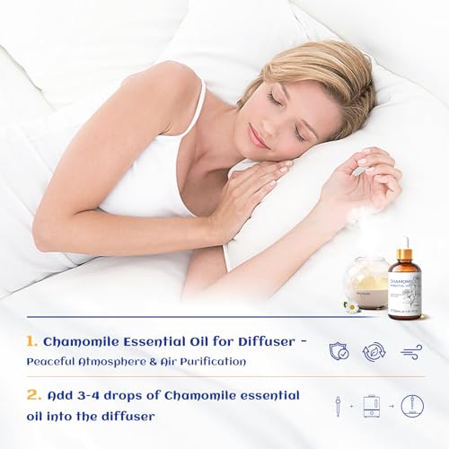 Chamomile Essential Oil for Skin and Diffuser - 1.01 fl oz