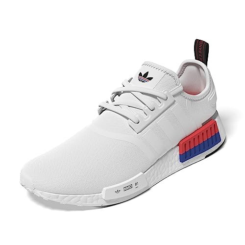 Image of adidas Originals Mens NMD White/Black/Bright Red 5