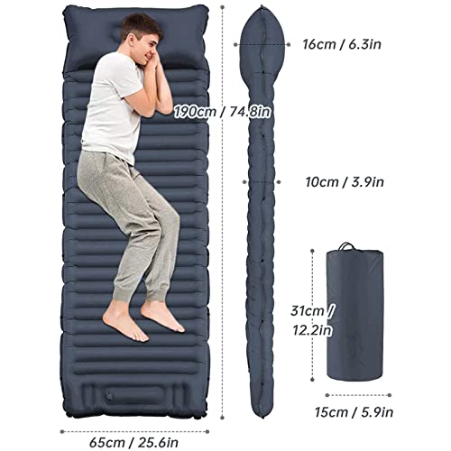 Isomatte WGYTECH selbstaufblasend 10 cm Camping