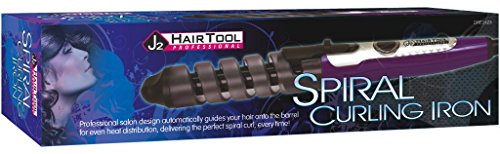 J2 Hair Tool Ceramic Spiral Curling Iron