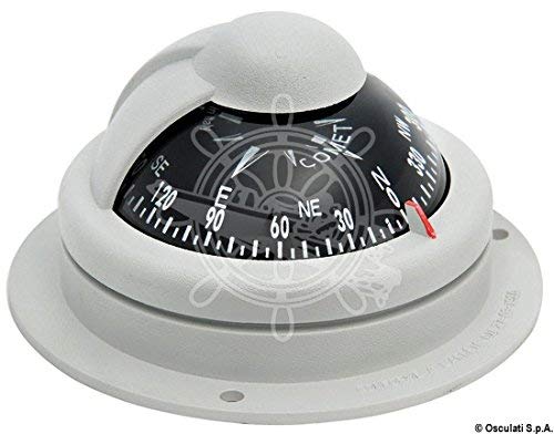 Osculati Boussole Riviera Comet 1,sur plan gris ,code : 25.006.01