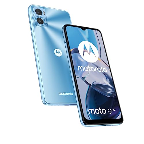 Motorola Moto E22   4G Smartphone   Dual SIM   RAM 4 GB / Internal Memory 64 GB   microSD ranura   LCD display   6,5