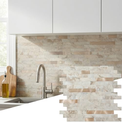 Yipscazo 2026 New Upgrade Peel and Stick Backsplash, Stick on Bac...