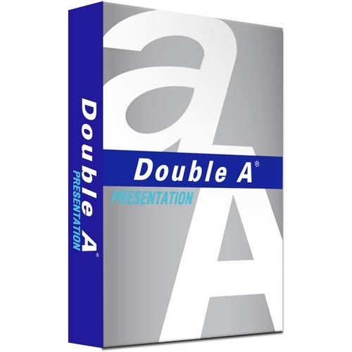 Image of Double A A4 Sheets, 100 GSM, 500 Sheets per ream, 4 Reams per box(White Photocopy Paper)