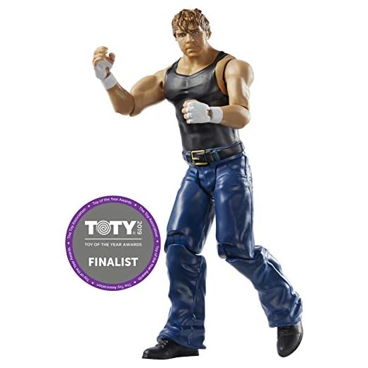 Wwe Figura Sound Slammers Dean Ambrose, 15 cm (Mattel FWL87)