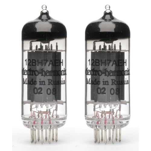 Pair of Electro-Harmonix 12BH7 EH Preamp Vacuum Tube