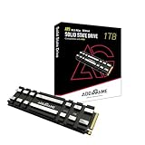 Addlink A93 1TB Storage Expansion for PS5 Console with Heatsink, Up to 7400mb/s, Gen 4 PCIe NVMe m.2 2280, SLC Cache Internal Solid State Drive(‎ad1TBA93M2P)