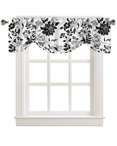 14 Incredible Black and White Kitchen Curtains You Need