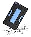 Galaxy Tab A 8.0 Case 2019, Bingcok Heavy Duty Rugged Full-Body Hybrid Shockproof Drop Protection Cover with Kickstand for Samsung Galaxy Tab A 8.0 2019 Model SM-T290 /SM- T295 (1-Black +Blue)