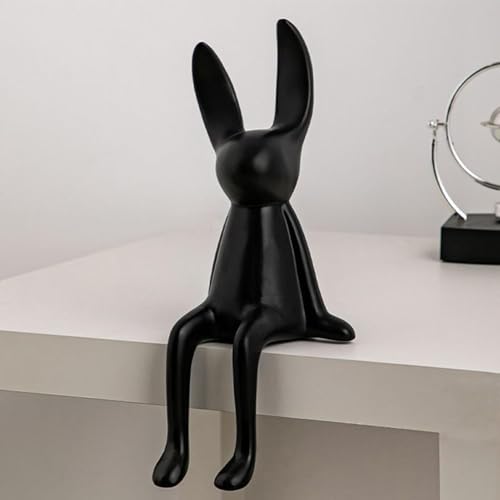 Décoration de lapin de Pâques mignon pour table de bureau et chambre