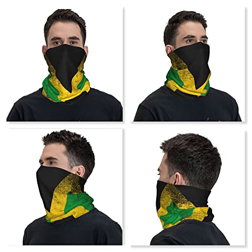 Image of 4Pcs Magic Headwear Neck Gaiter Tube Scarf Headbands Bandana Balaclava for Outdoor Running Cycling Skating Work Out