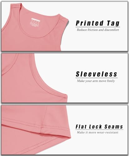 MAGCOMSEN Men's UPF 50+ Tank Top Quick Dry Summer Workout Muscle Sleeveless Shirts for Swim Beach Bodybuilding4