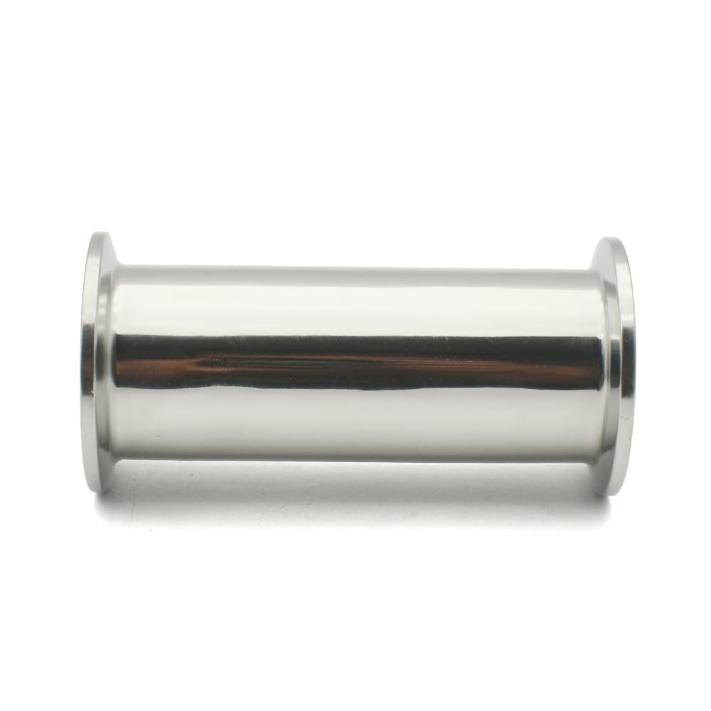 Stal nierdzewna 316 Długość 300 350 400 450 mm 3/4 "-4" Trzy zaciski Krótkie złączki rurowe Okrągłe Trzy zaciski 50,5-64 mm(OD32 X Ferrule50.5 Length 300mm)