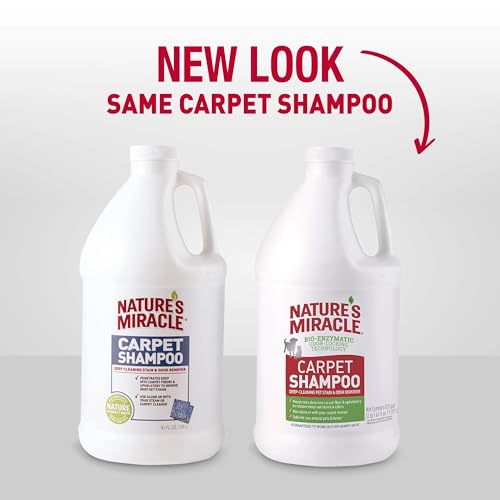 Nature's Miracle Carpet Shampoo, Deep-Cleaning Stain and Odor Remover
