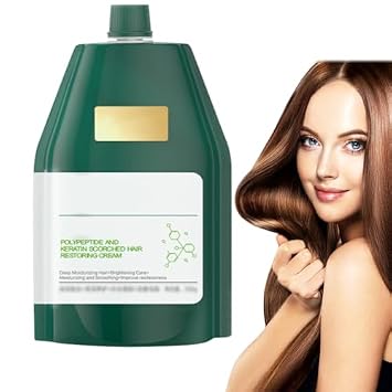 Polypeptide Keratin, Polypeptide Keratin Hair Mask,Collagen Hair Mask,Hair Treatment For Lasting For Dry Damaged Hair 1PC